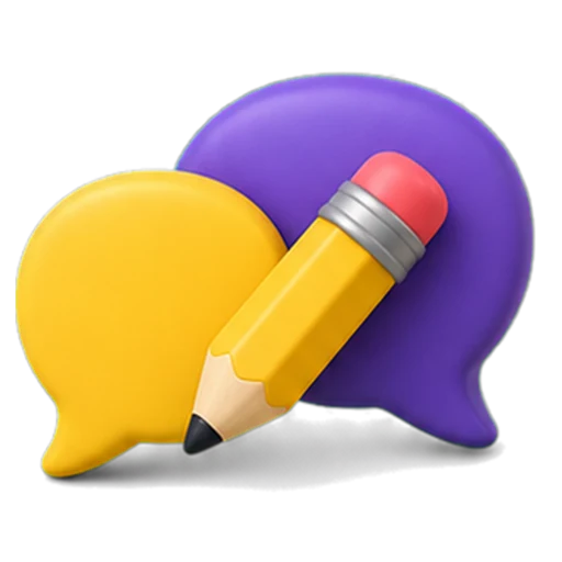 Colourful letters representing grammar, punctuation and spelling practice